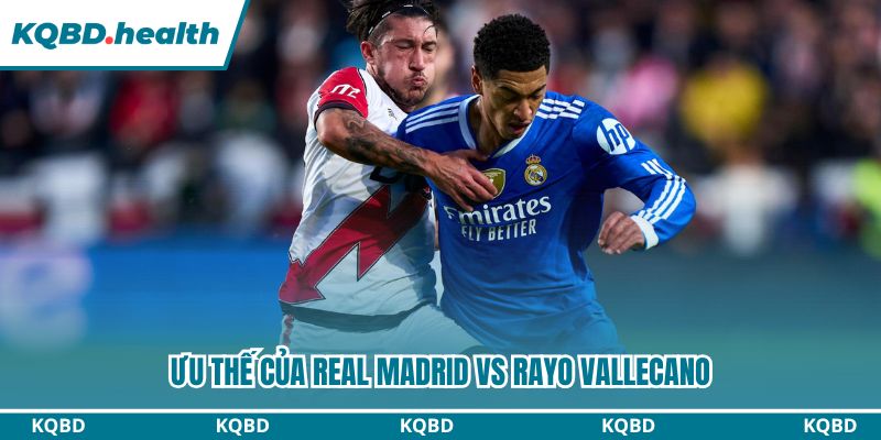 Dự Đoán Real Madrid Vs Rayo Vallecano – La Liga Ngày 01/02/2026 2 Lịch sử đối đầu phản ánh sự vượt trội của Real Madrid