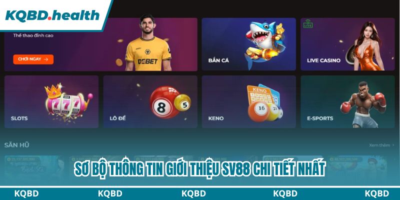 Sân Chơi Sv88 Cơ Hội Giải Trí Online Uy Tín Cho Mọi Anh Em 1 Sơ bộ thông tin giới thiệu Sv88 chi tiết nhất