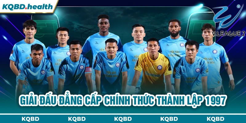 Giải đấu đẳng cấp chính thức thành lập 1997 