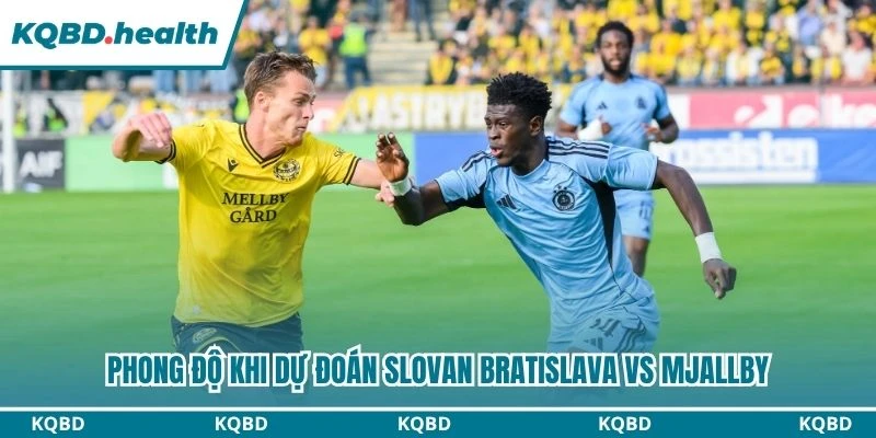 Phong độ khi dự đoán Slovan Bratislava vs Mjallby
