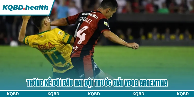 Thống kê đối đầu hai đội trước giải VĐQG Argentina